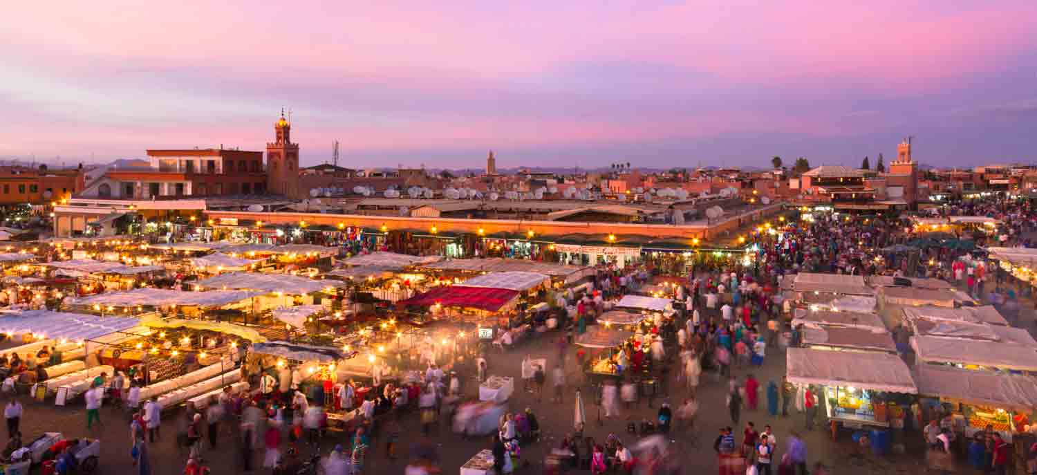 Djemma el Fina in Marrakech, Morocco