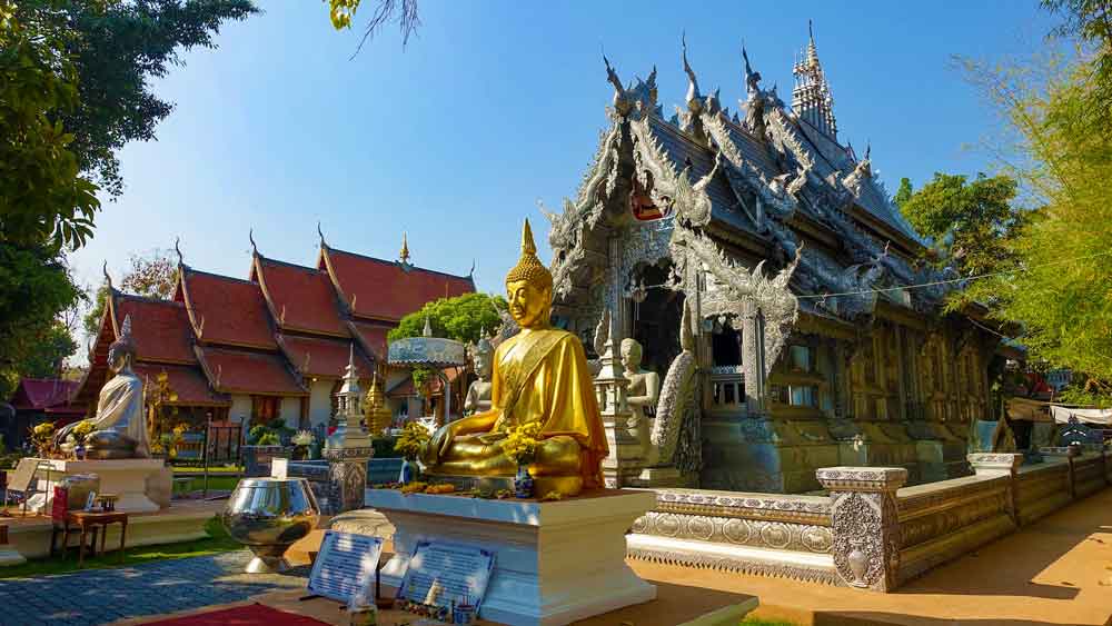 Silver Temple is close by to several of the best yoga retreats in Chiang Mai, Thailand