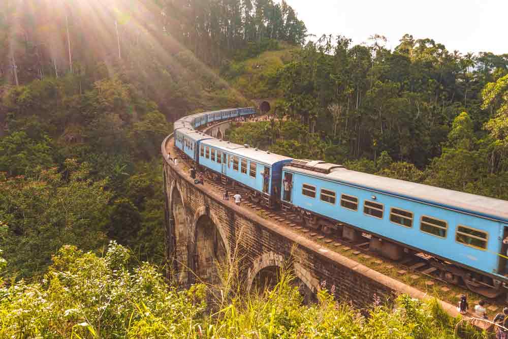 Sri Lanka train by Adam Vandermeer on unsplash