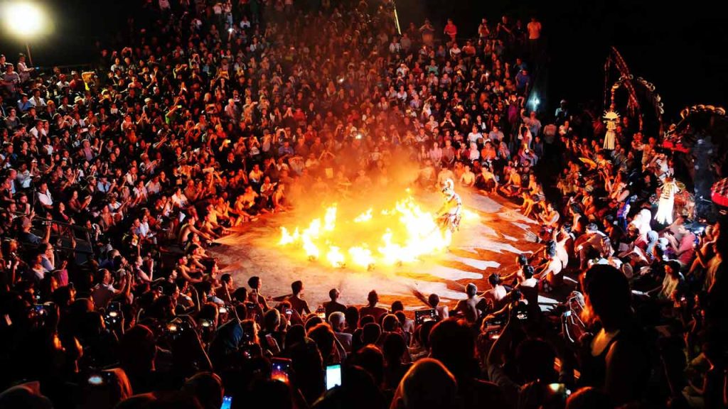 Bali nightlife. Kecak dance photo by Den on unsplash