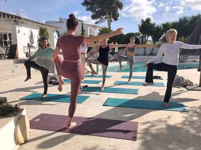 Alessandra Serighelli yoga retreats in Ibiza