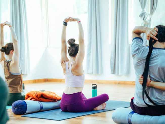 Vinyasa Yoga Shala in Rishikesh, India