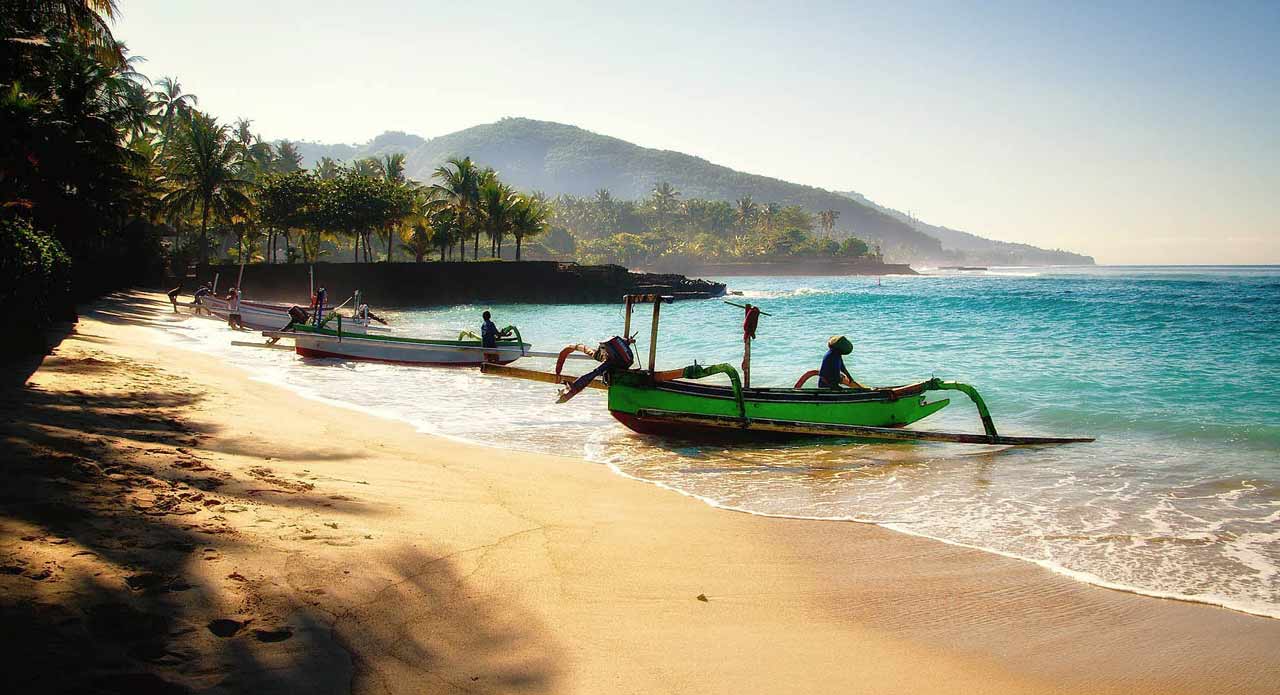 Amed Beach in Bali