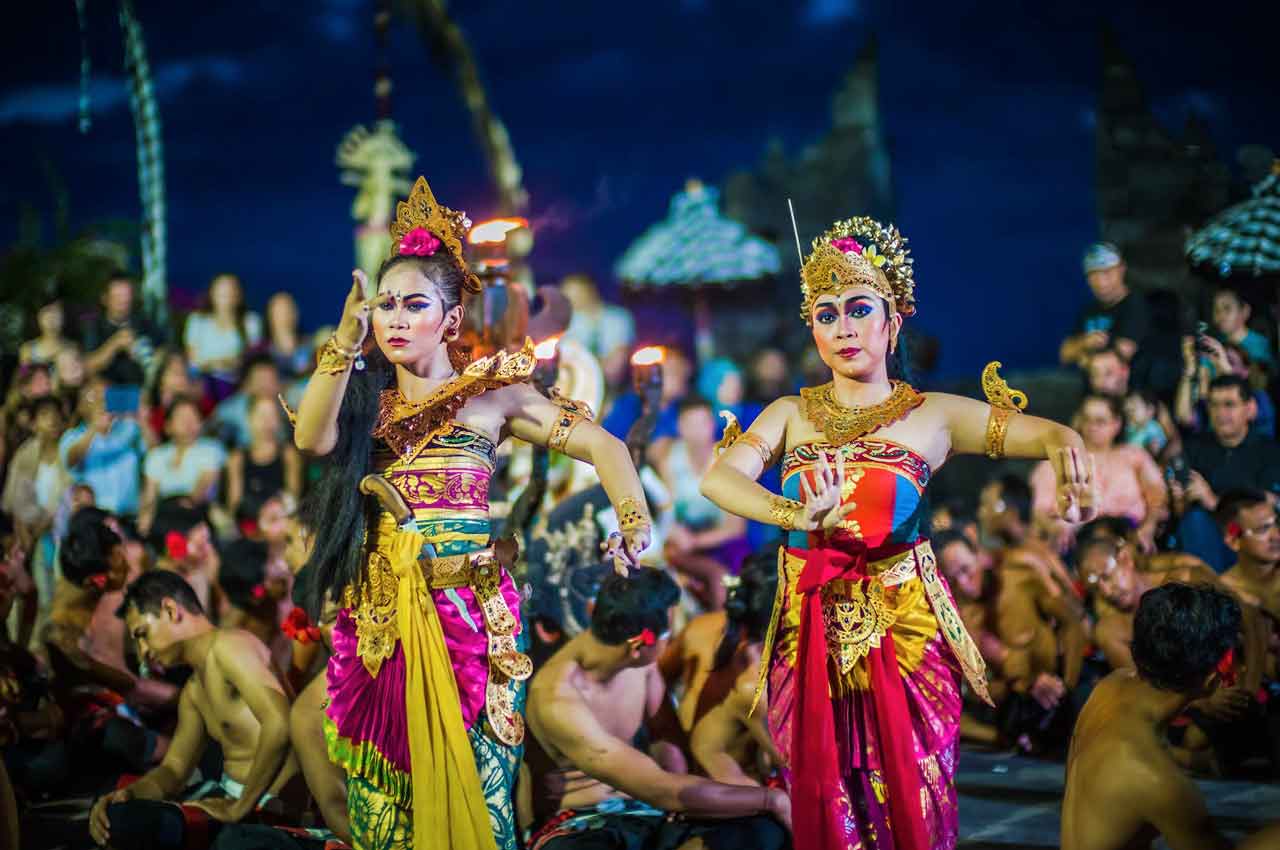 Traditional dance performance in Ubud