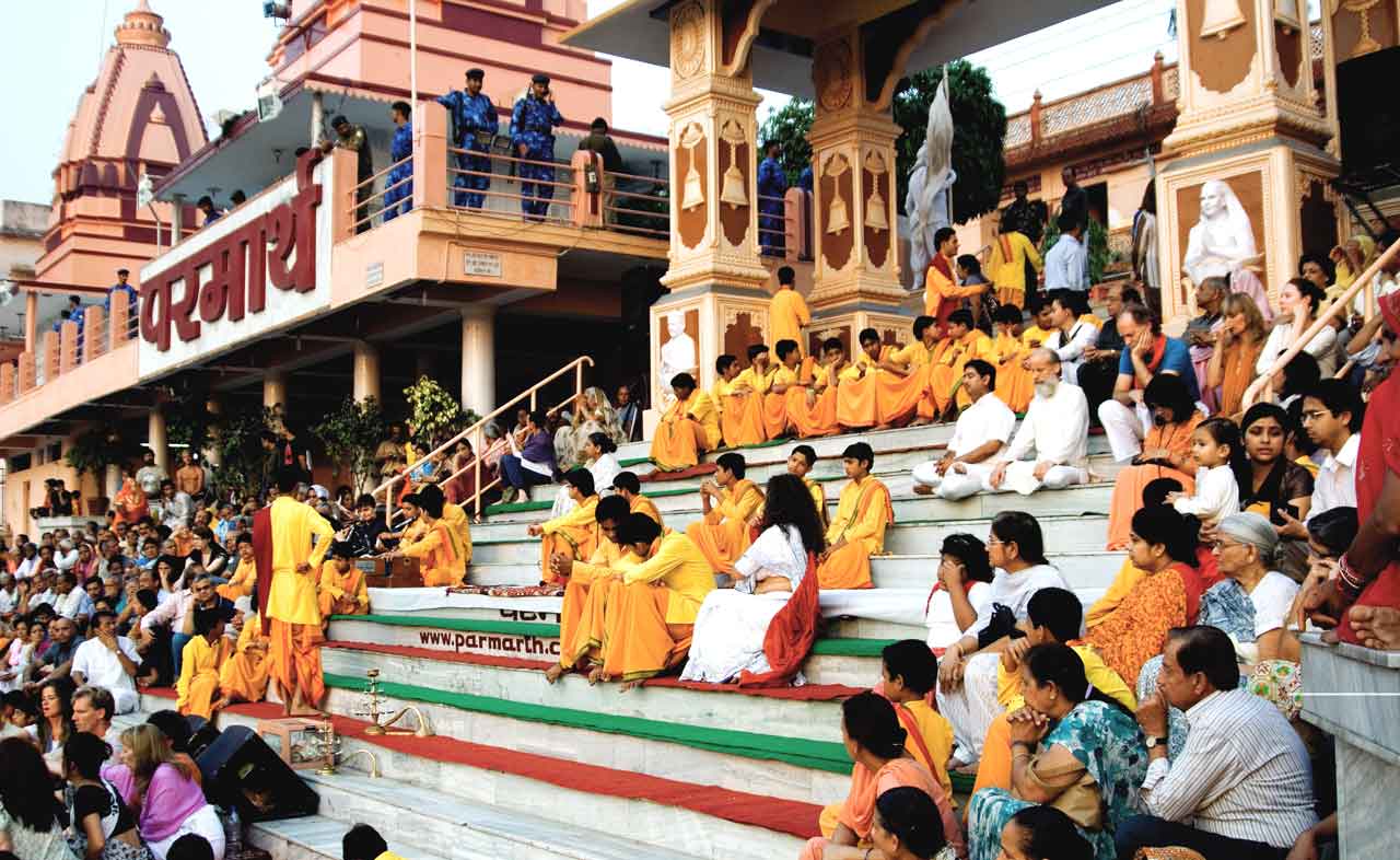 Parmarth Niketan ashram in Rishikesh