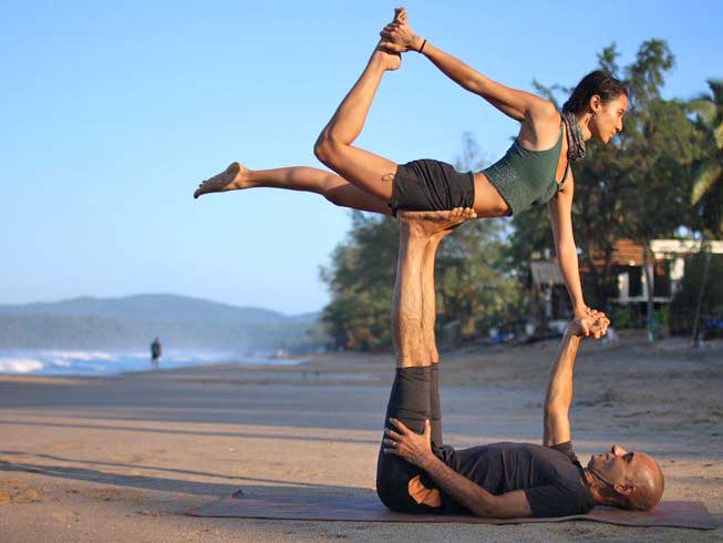 Om Yoga Shala in Goa, India