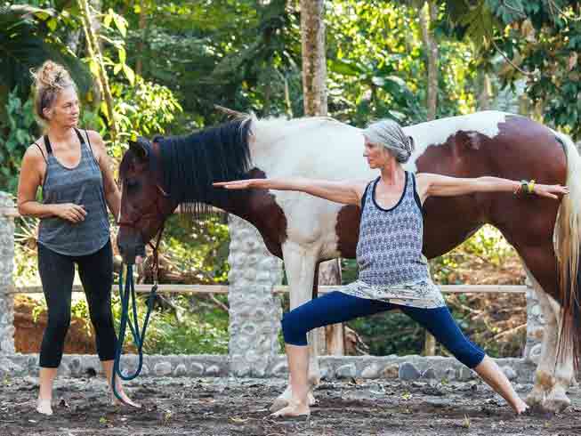 Kindred Spirits horses and yoga retreat in Costa Rica