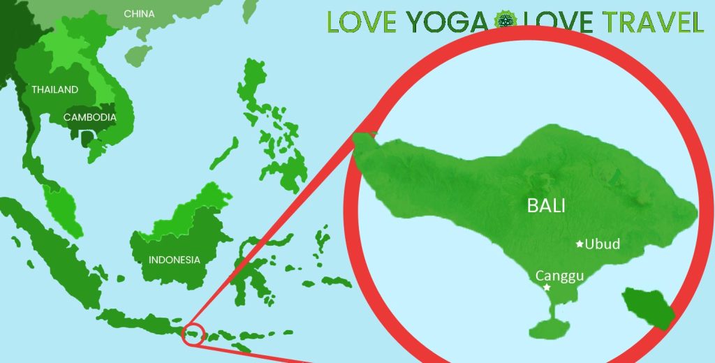 Where is Bali? Map of Southeast Asia and Indonesia.